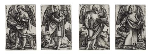 The Four Evangelists by Hans Sebald Beham, 1541
