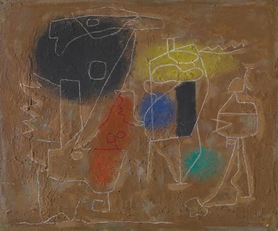 Scherzo by Willi Baumeister, 1950 - 1951