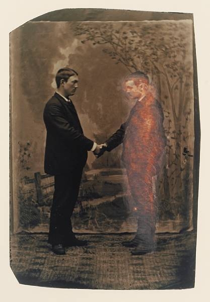 Artwork by Annette Lemieux, Apparition (Meeting One's Maker), Made of Chromogenic print