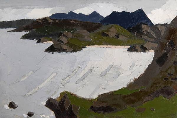 "Gruinard Bay, Ross and Cromarty" by Kyffin Williams
