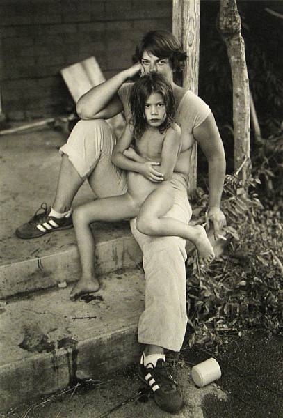 Artwork by Jock Sturges, Mothers and Children, Made of Three gelatin silver prints