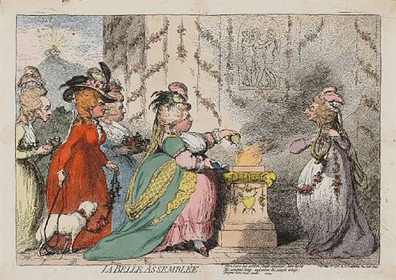 La Belle Assemblee by James Gillray