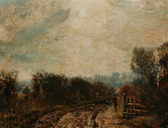 "After Rain" - John William Buxton Knight