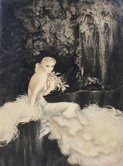 Louis Icart ‘Orchid’ 1937 Louis-Icart-1937-Louis-Icart-