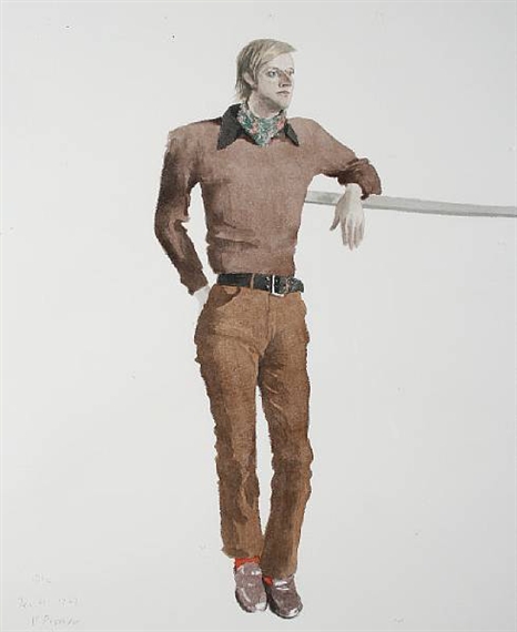 Ole Glaesner by Patrick Procktor, 1967