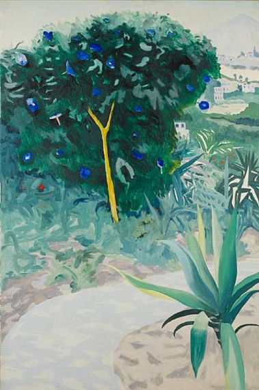 El Farah Garden, Tangier by Patrick Procktor