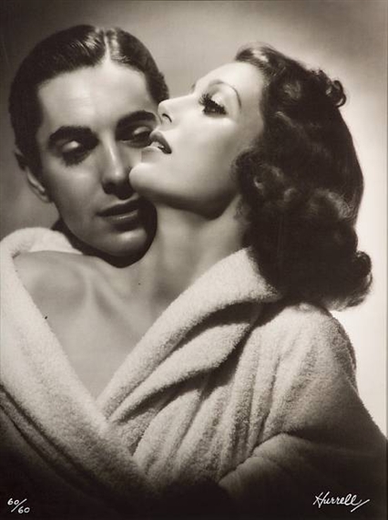 Loretta Young and Tyrone Power by George Hurrell, 1937
