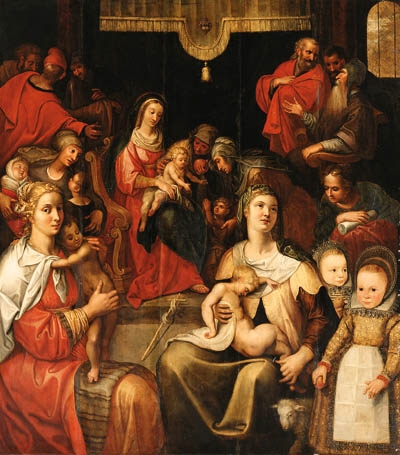 The Holy Kinship by Otto van Veen