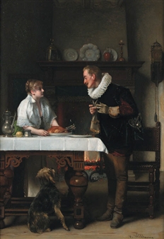 Staying for dinner - Florent Willems