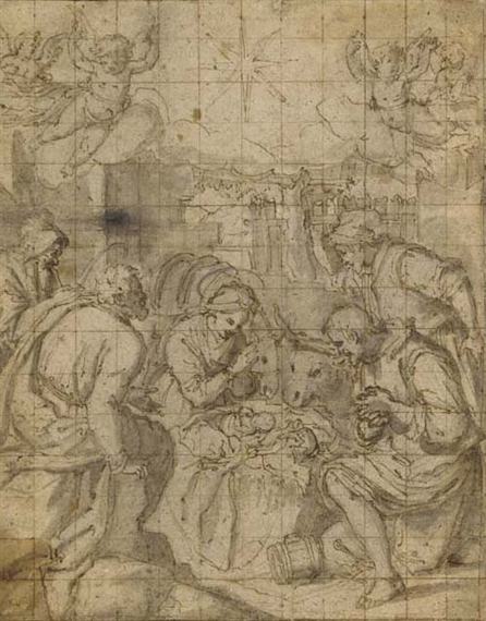 The Adoration of the Shepherds by Jacopo Chimenti