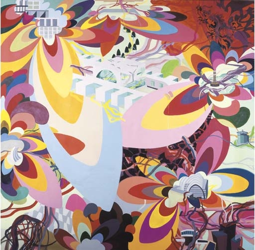 Untitled (Mental Map: Evasion III) by Franz Ackermann, 1996