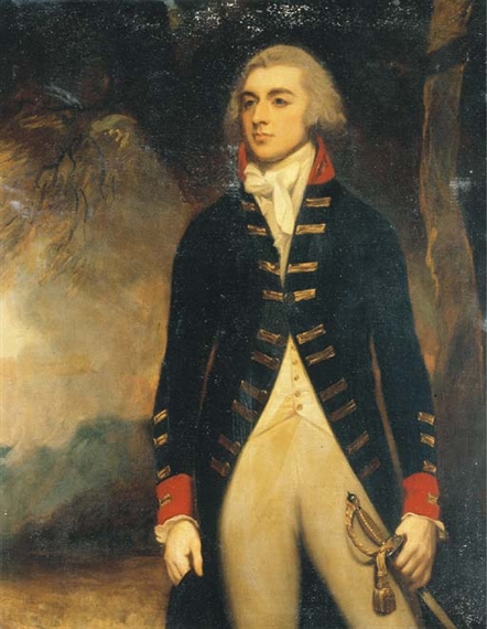 George Romney | Portrait of William Augustus, 3rd Earl of De La Warr ...