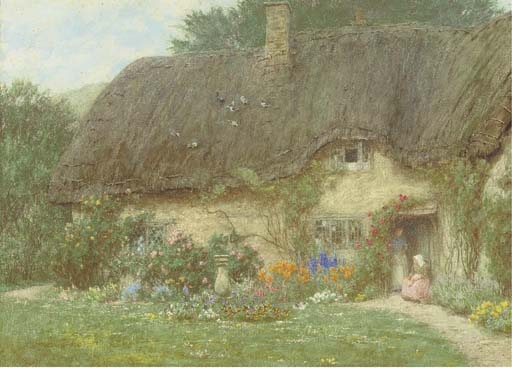 At Wroughton, Wiltshire by Helen Allingham