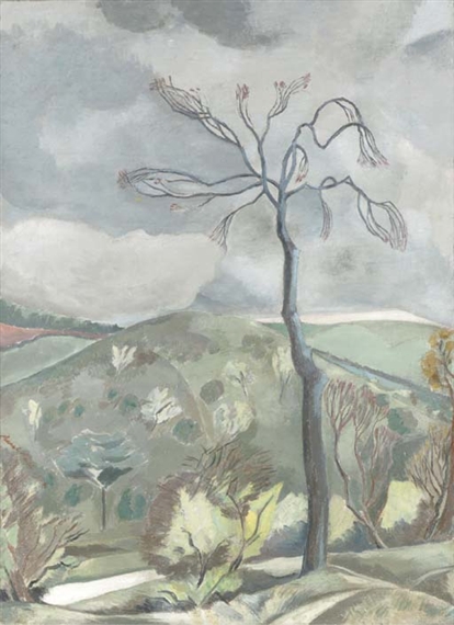 Autumn Landscape by Paul Nash, 1923
