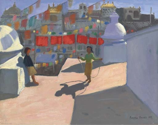 Skipping by Andrew Macara, 1999