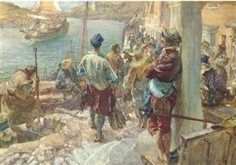 'A Strange Sail' - Edgar Bundy