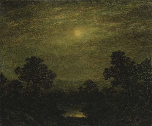 Ralph Albert Blakelock | Moonlight | MutualArt