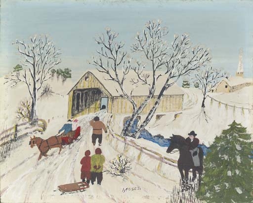 Monday Morning by Grandma Moses