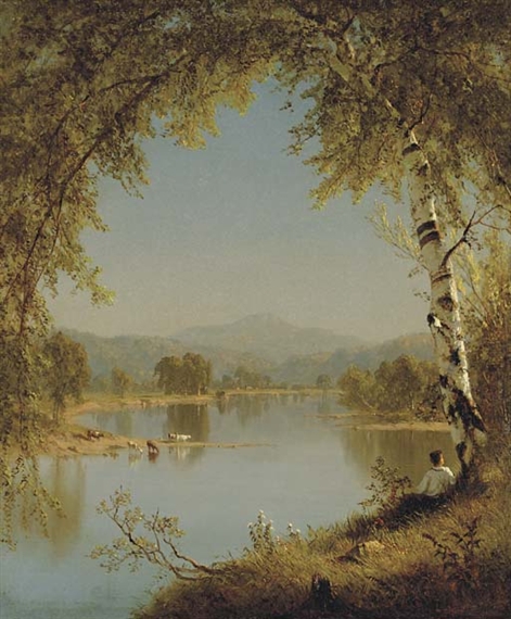 Summer Idyll by Sanford Robinson Gifford, 1860