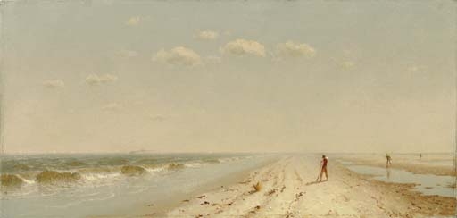 Fire Island Beach by Sanford Robinson Gifford, 1878