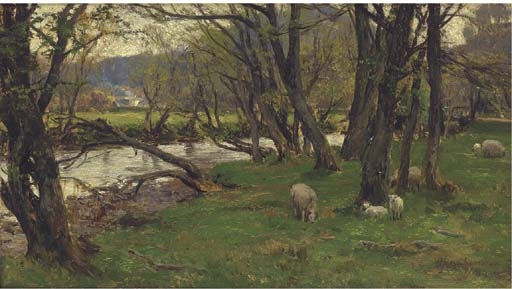 Spring by David Farquharson, 1884