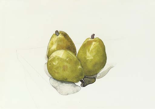 Three Pears by Charles Demuth, 1933