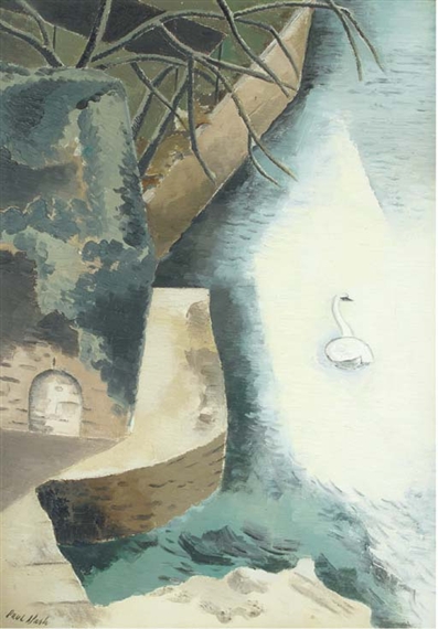 The Swan by Paul Nash, 1931