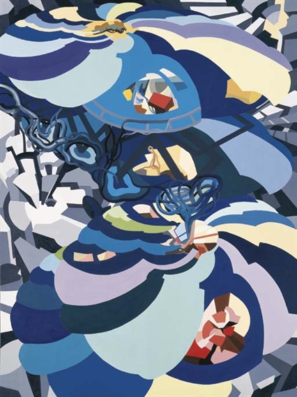 Helicopter XVIII (reality check) by Franz Ackermann, 2001