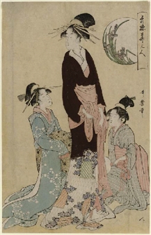 Kitagawa Utamaro | Utamakura (Poem of the pillow) | MutualArt