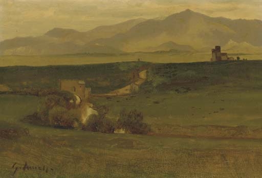 George Inness | Roman Campagna (1871) | MutualArt