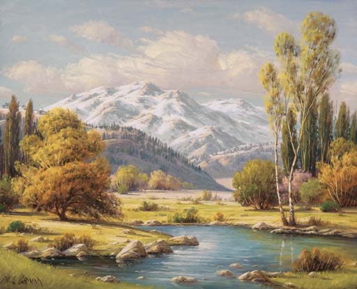 Golden Sierras by Paul Grimm