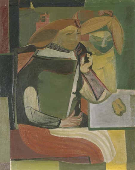 The Two Sisters by Robert Colquhoun, 1942