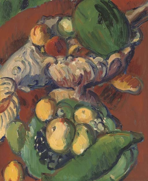 Artwork by Matthew Arnold Bracy Smith, Still life with Melon II, Made of oil on canvas