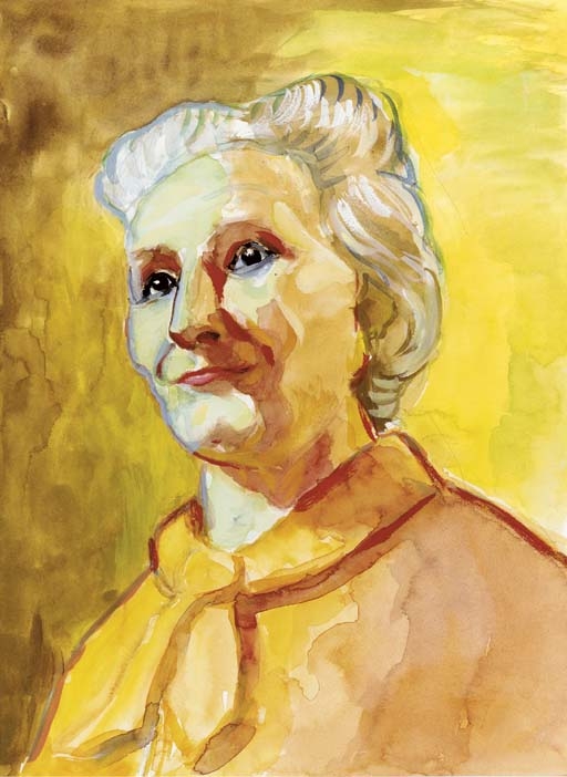 The Grandmother by John Currin, 1991