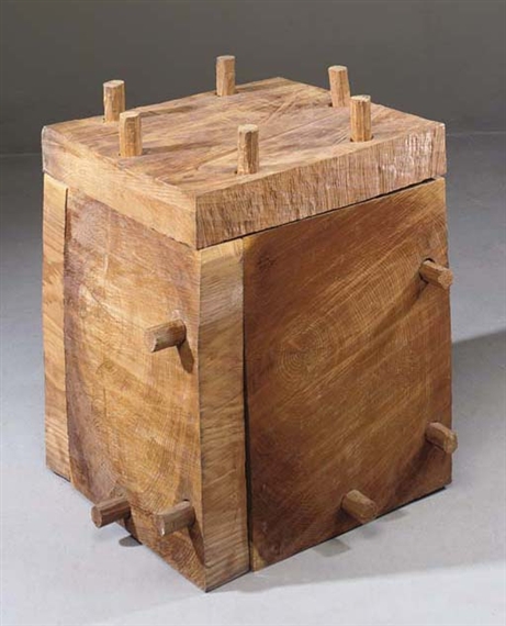Cracking Strong Box by David Nash, 1989