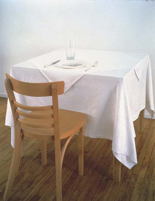 Artwork by Mona Hatoum, Deep Throat, Made of paint