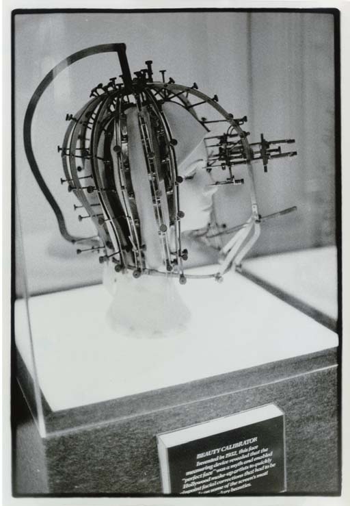 Artwork by Zoe Leonard, Beauty Calibrator, Museum of Beauty, Hollywood, Made of gelatin silver print