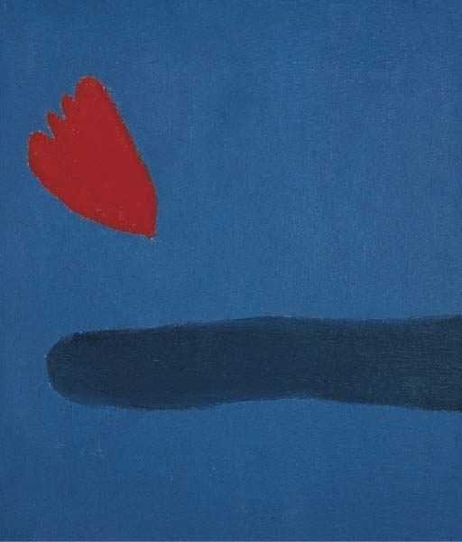 Artwork by Forrest Bess, Untitled, Made of oil on canvas