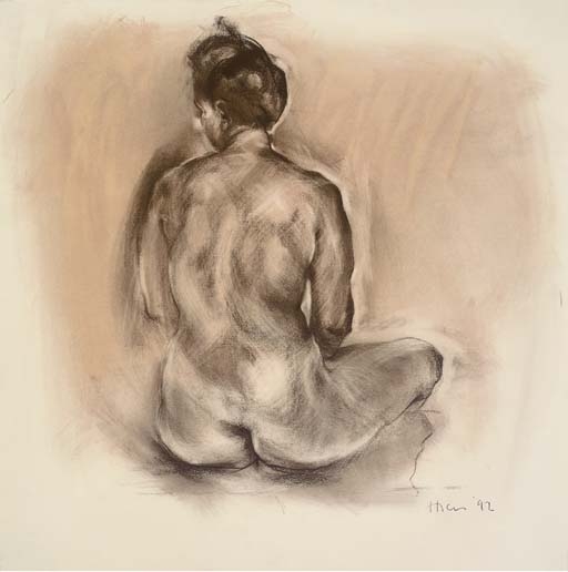 Female Nude by Nicola Hicks, 1992