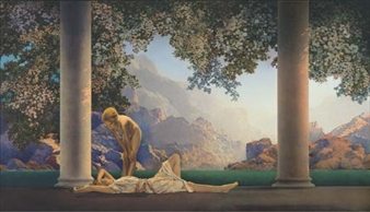 Daybreak - Maxfield Parrish