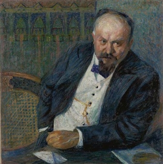 Ritratto del Dottor Tian - Umberto Boccioni