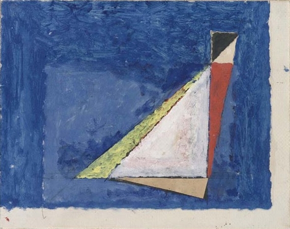 Composizione by Osvaldo Licini, 1955