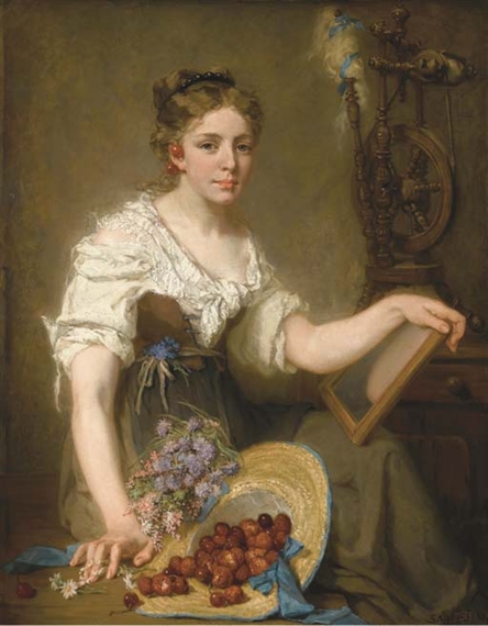 Les boucles d'oreilles by Simon Saint-Jean