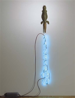 Iguana by Mario Merz, 1971