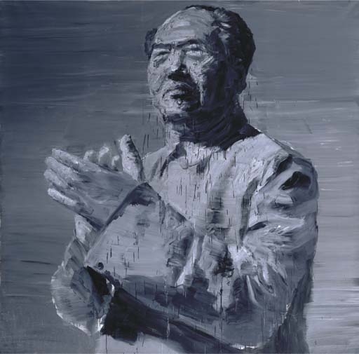 Artwork by Yan Pei Ming, Mao