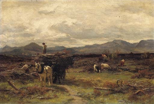 Drummond Forest, Breadalbane, Perthshire by David Farquharson, 1878