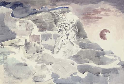 Ghost in the Shale by Paul Nash, 1942