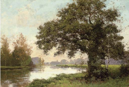 Albert-Gabriel Rigolot | River landscape | MutualArt