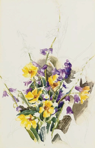 Nosegay by Charles Demuth, circa 1925