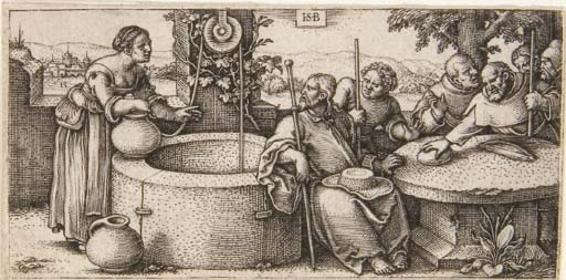 Christ and the Woman of Samaria (B. 24; P., Holl. 26)